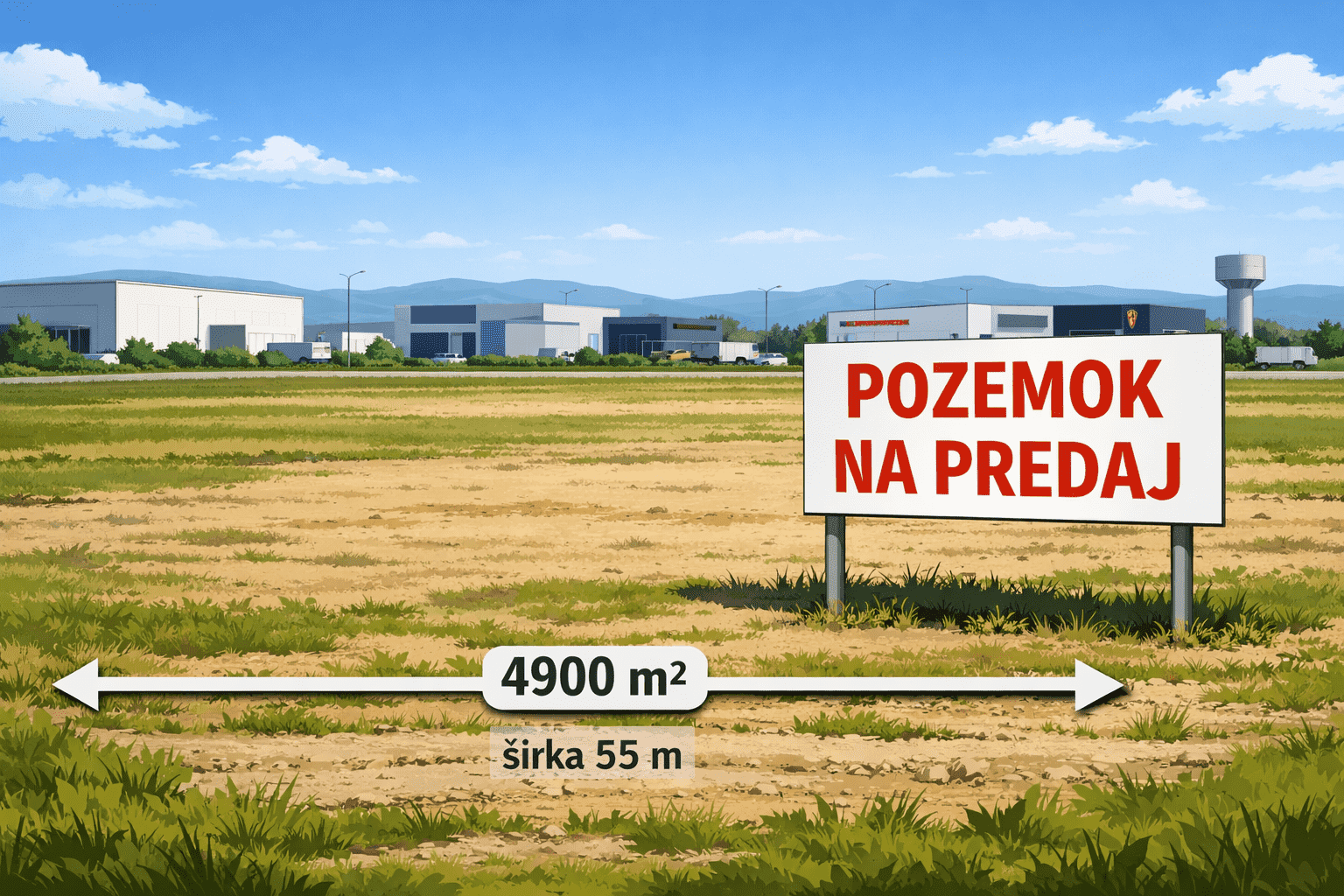 FOX - Investičná príležitosť - pozemok v rastúcej priemyselnej zóne Piešťan - 1