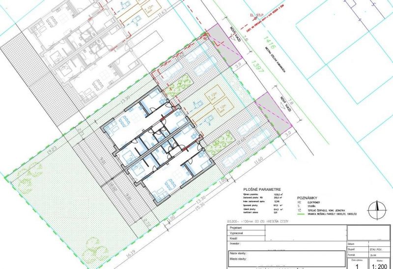 FOX - Stavebné pozemky v Trnave so štúdiou na dva dvojdomy - 1
